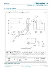 PSMN5R5-60YS Datasheet Page 11