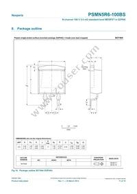 PSMN5R6-100BS Datasheet Page 11