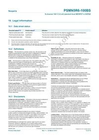 PSMN5R6-100BS Datasheet Page 13
