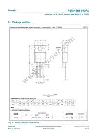 PSMN5R6-100PS Datasheet Page 10
