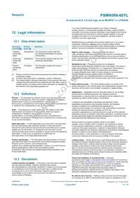 PSMN5R6-60YLX Datasheet Page 11