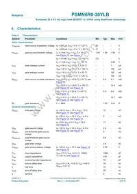 PSMN6R0-30YLB Datasheet Page 6