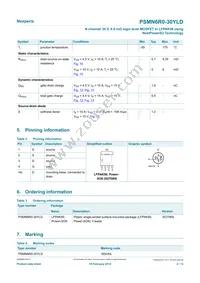 PSMN6R0-30YLDX Datasheet Page 2