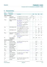 PSMN6R3-120ESQ Datasheet Page 5