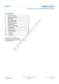 PSMN6R3-120ESQ Datasheet Page 12