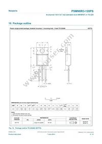 PSMN6R3-120PS Datasheet Page 9