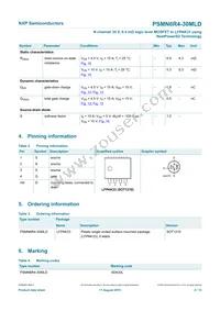 PSMN6R4-30MLDX Datasheet Page 3