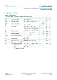 PSMN6R4-30MLDX Datasheet Page 4