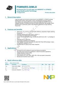 PSMN6R5-30MLDX Datasheet Page 2