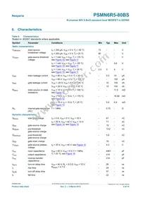PSMN6R5-80BS Datasheet Page 5