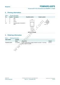 PSMN6R5-80PS Datasheet Page 2