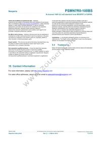 PSMN7R0-100BS Datasheet Page 13