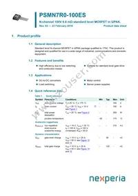 PSMN7R0-100ES,127 Cover