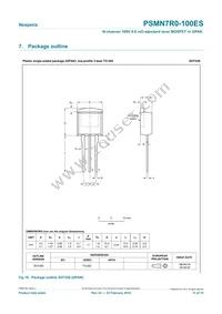 PSMN7R0-100ES Datasheet Page 11