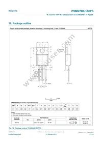 PSMN7R0-100PS Datasheet Page 11