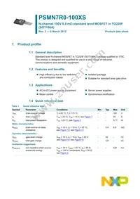 PSMN7R0-100XS Datasheet Page 2