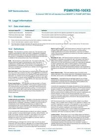 PSMN7R0-100XS Datasheet Page 14