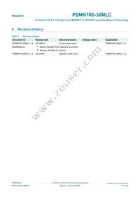 PSMN7R0-30MLC Datasheet Page 11