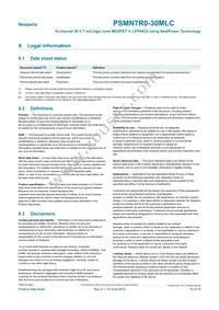 PSMN7R0-30MLC Datasheet Page 12