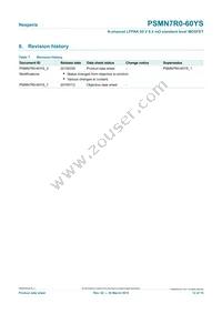 PSMN7R0-60YS Datasheet Page 12