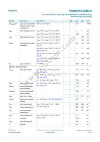PSMN7R5-30MLDX Datasheet Page 6