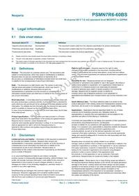 PSMN7R6-60BS Datasheet Page 12