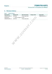 PSMN7R6-60PS Datasheet Page 11