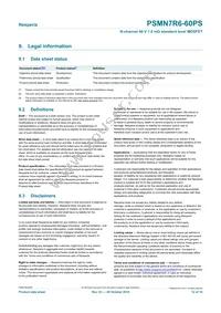 PSMN7R6-60PS Datasheet Page 12