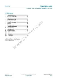 PSMN7R8-120PSQ Datasheet Page 13