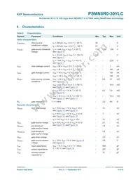 PSMN8R0-30YLC Datasheet Page 6