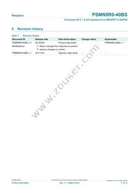 PSMN8R0-40BS Datasheet Page 11