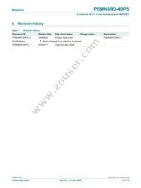 PSMN8R0-40PS Datasheet Page 12