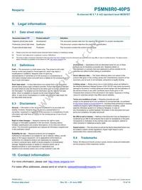 PSMN8R0-40PS Datasheet Page 13