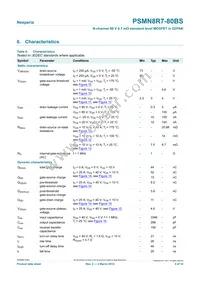 PSMN8R7-80BS Datasheet Page 5