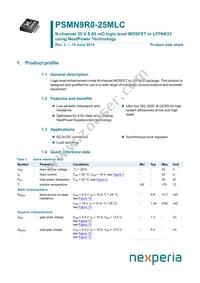 PSMN9R0-25MLC,115 Cover