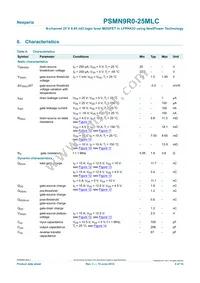 PSMN9R0-25MLC Datasheet Page 5