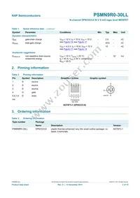 PSMN9R0-30LL Datasheet Page 3