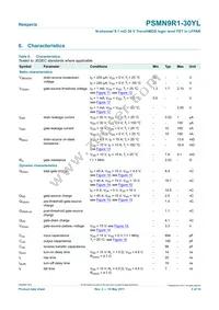 PSMN9R1-30YL Datasheet Page 5
