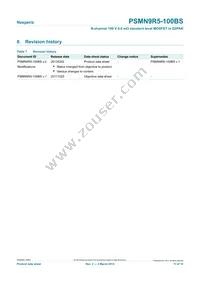 PSMN9R5-100BS Datasheet Page 11