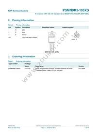 PSMN9R5-100XS Datasheet Page 3