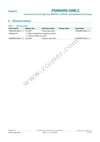 PSMN9R8-30MLC Datasheet Page 11