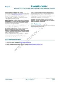 PSMN9R8-30MLC Datasheet Page 13