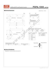 PSPA-1000-15 Datasheet Page 5