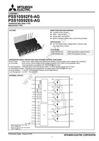 PSS10S92F6-AG Datasheet Cover