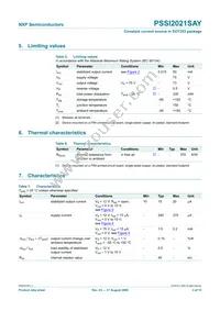 PSSI2021SAY Datasheet Page 4