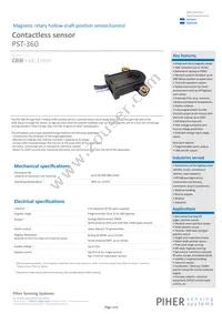 PST360-1S-C0000-ERA360-05K Datasheet Cover