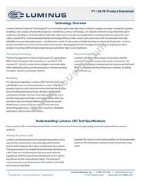 PT-120-G-L11-MPN Datasheet Page 2