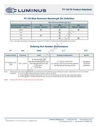 PT-120-G-L11-MPN Datasheet Page 4