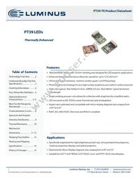 PT-39-B-L21-EPF Datasheet Cover