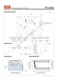 PT-4503 Datasheet Page 2